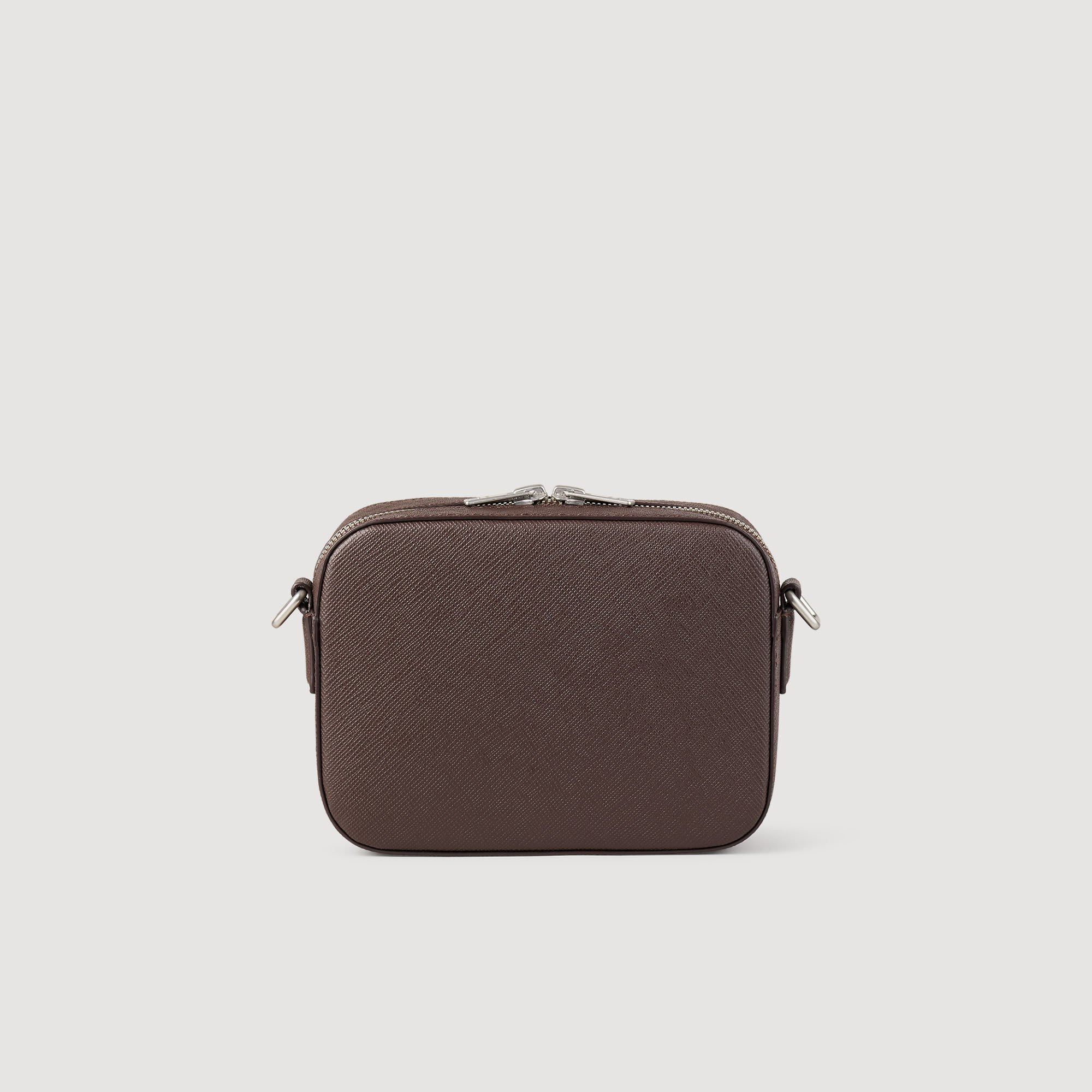 SMALL RECONSTITUTED LEATHER BAG - 7