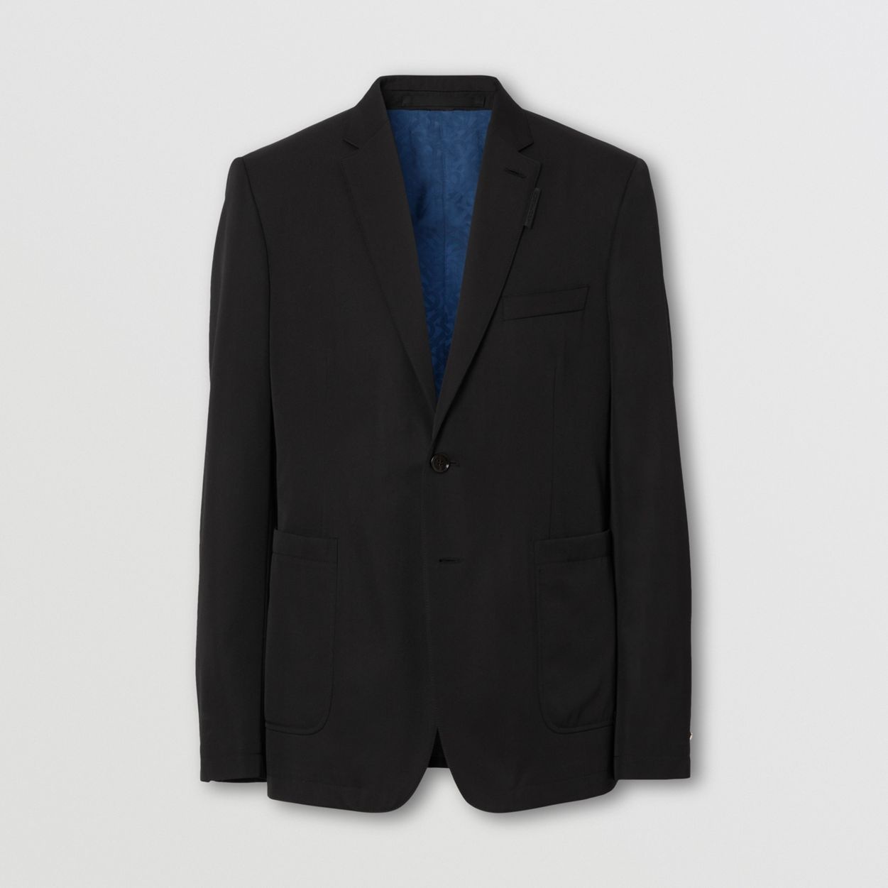 Slim Fit Technical Wool Tailored Jacket - 1