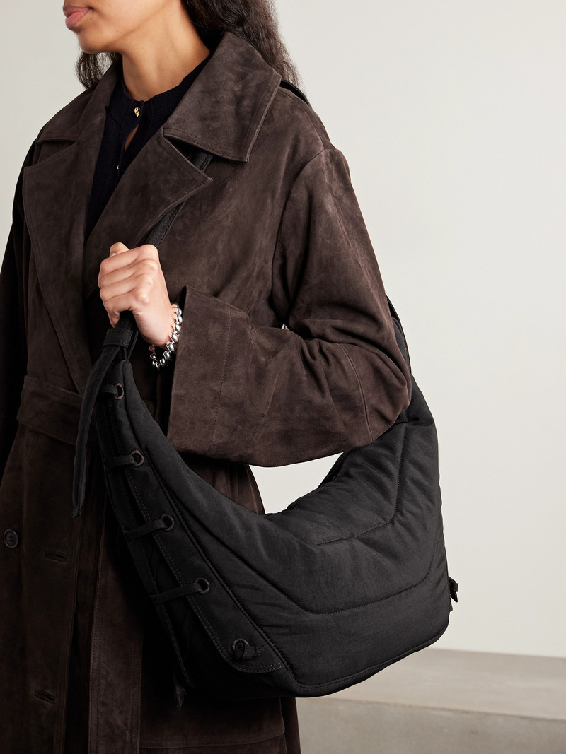 Lemaire Soft Game Medium Quilted Canvas Shoulder Bag outlook