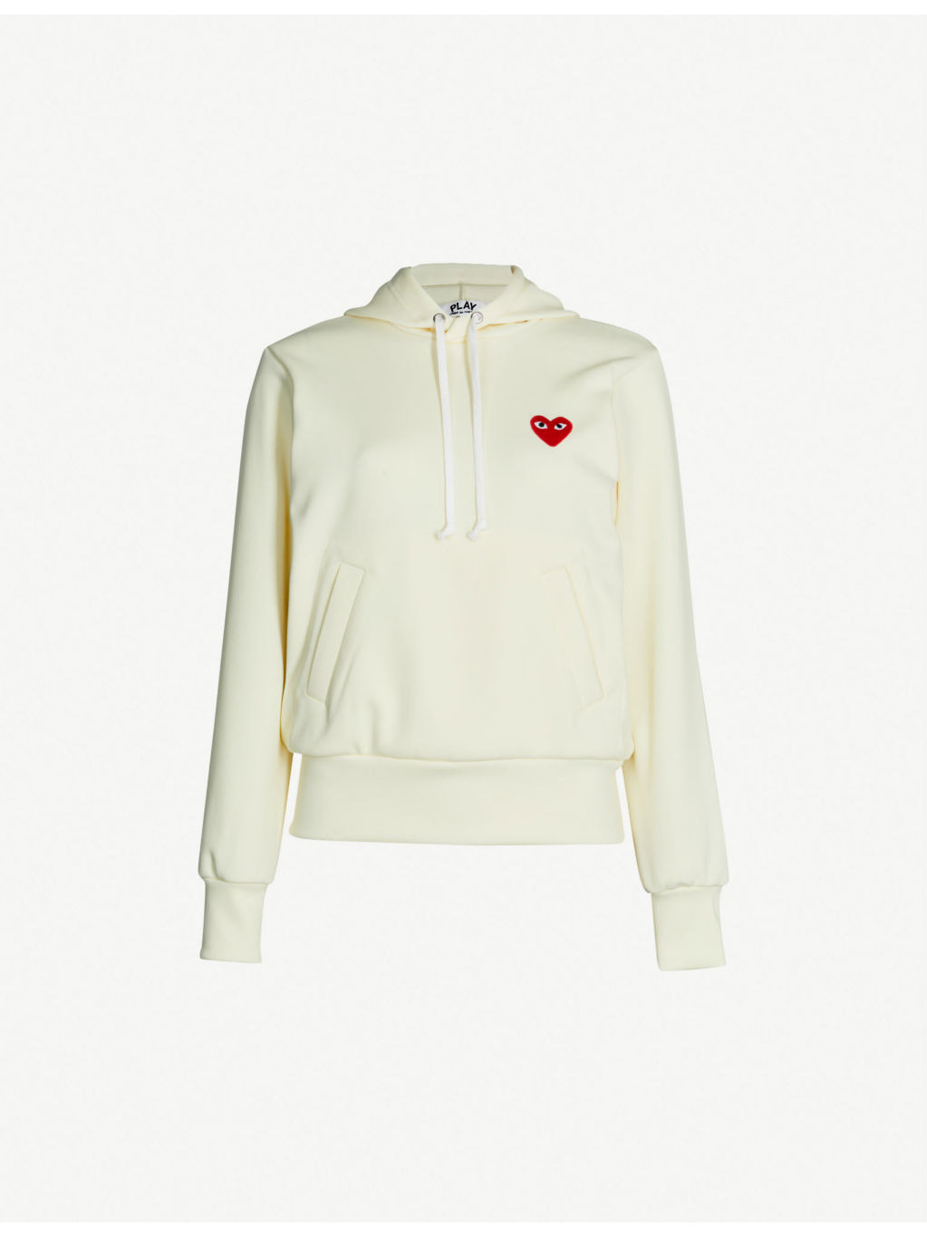 Logo-embroidered cotton-jersey hoody - 1
