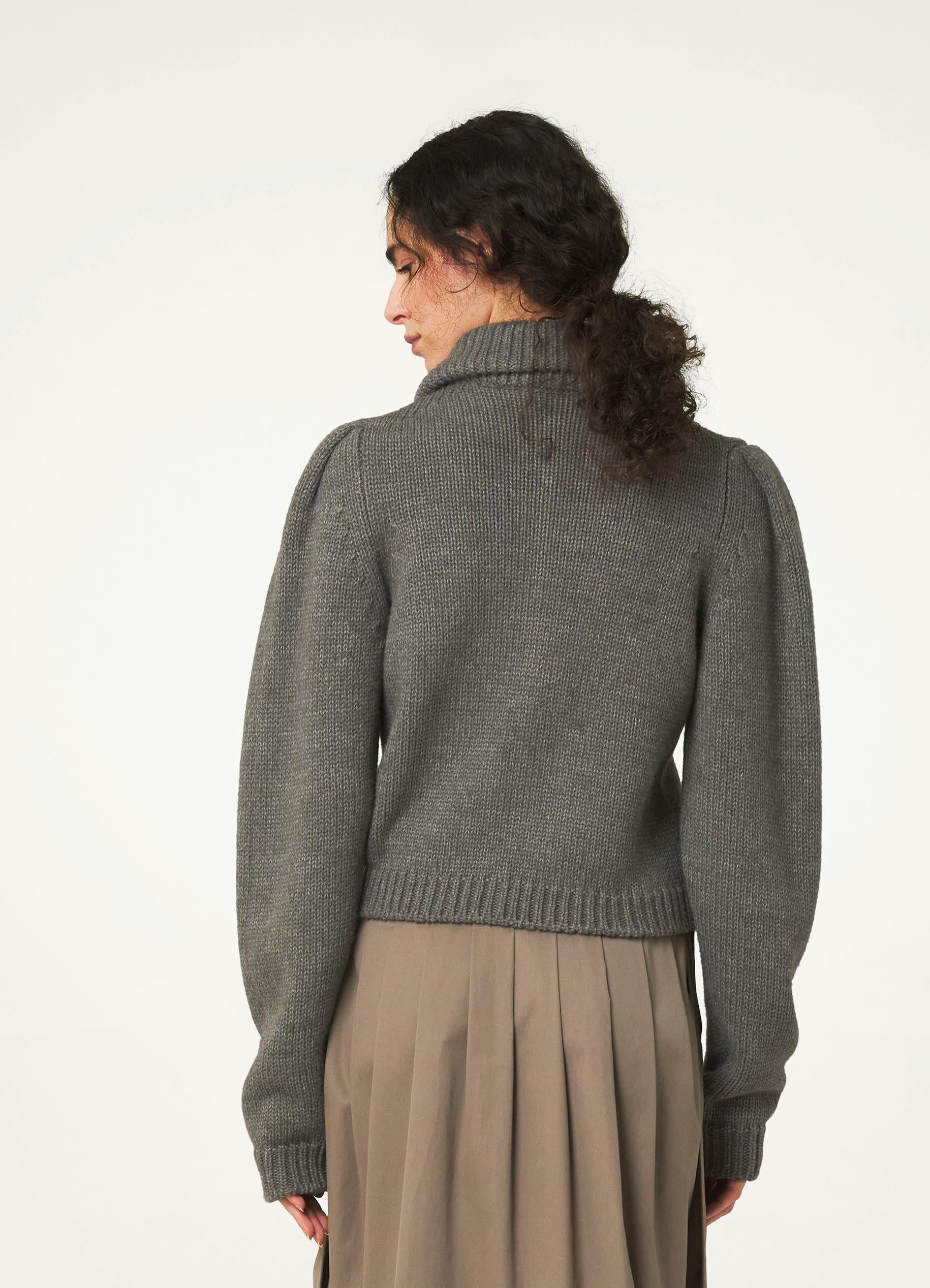 CARDIGAN WITH SNAPS - 4
