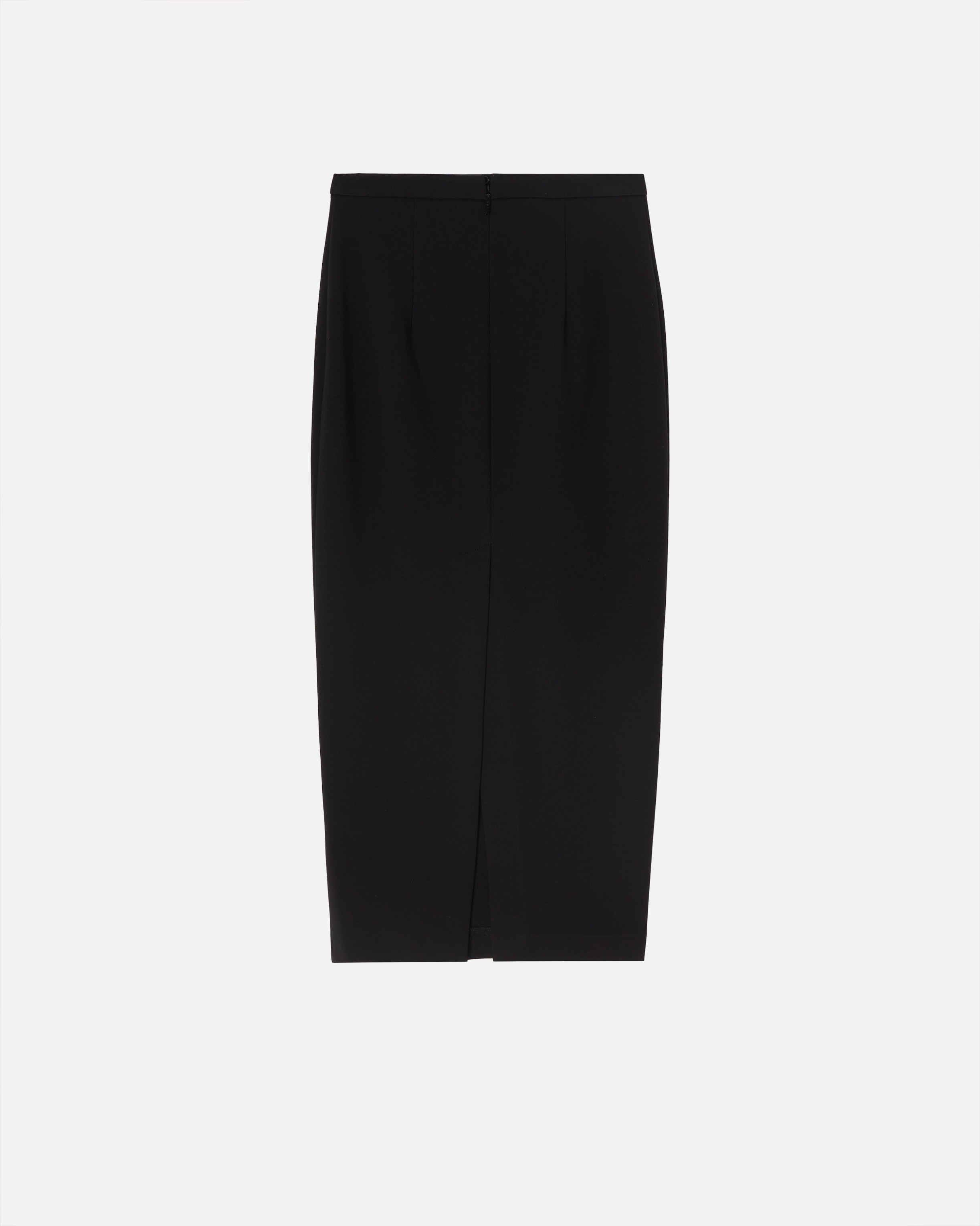 LONG PENCIL SKIRT WITH SLIT - 6