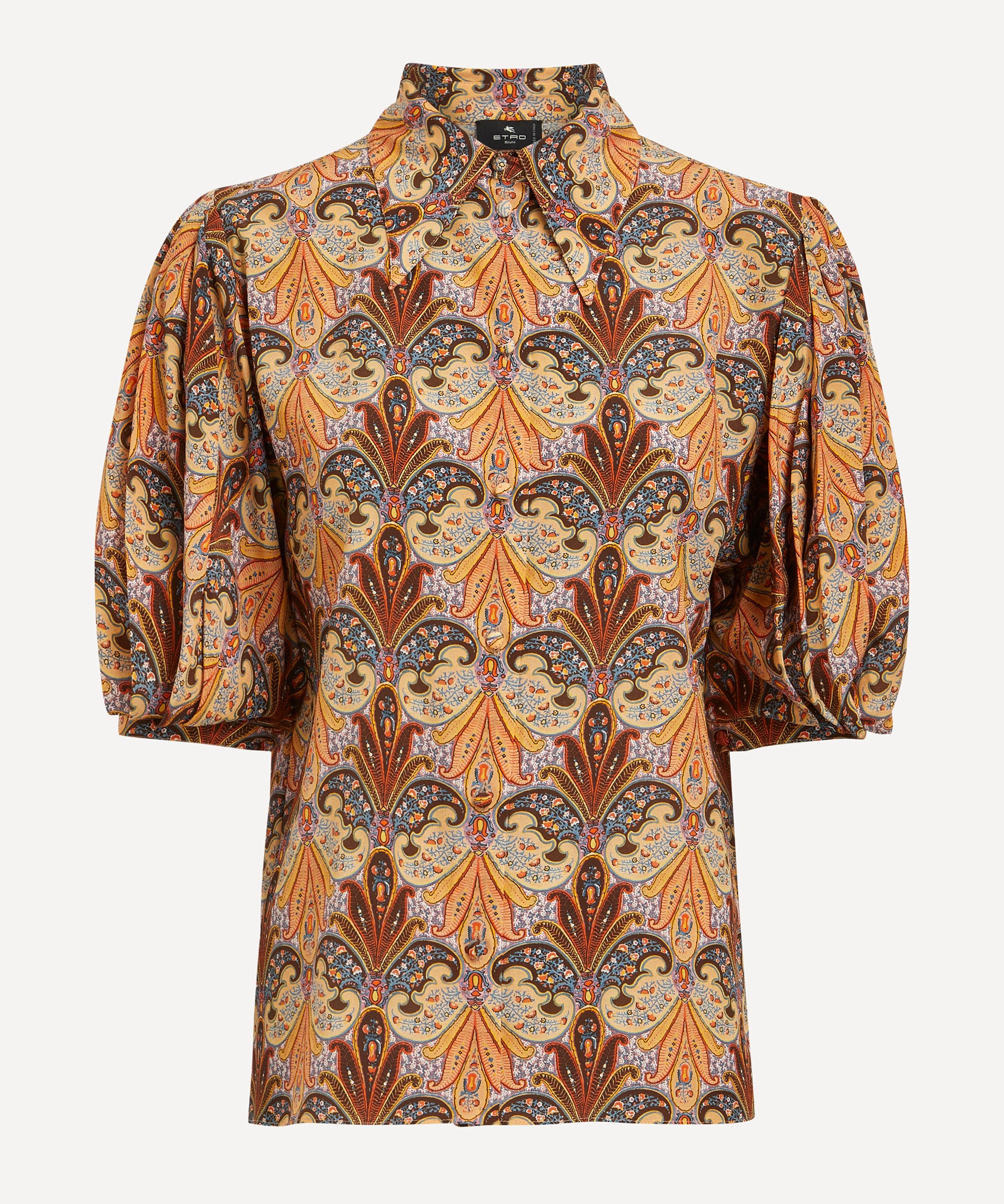 ETRO - Printed Silk Shirt