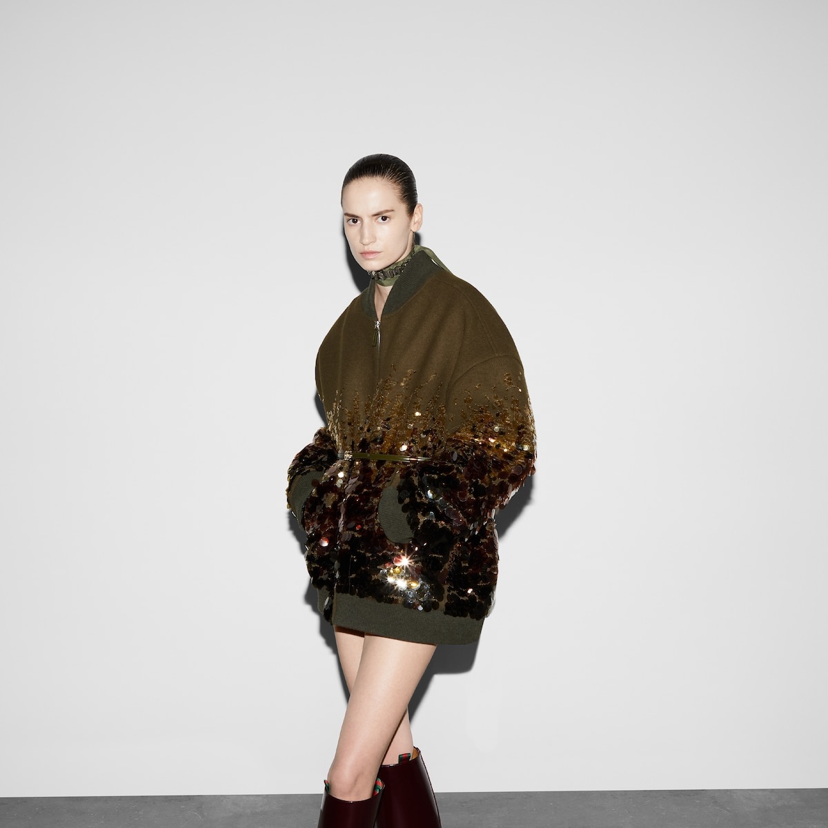 Batavia wool bomber jacket - 6