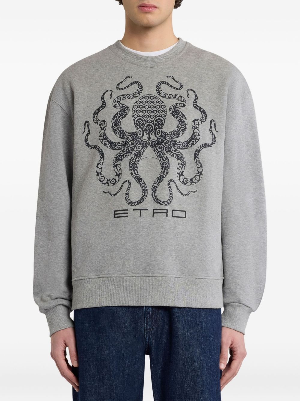 logo-print sweatshirt - 3