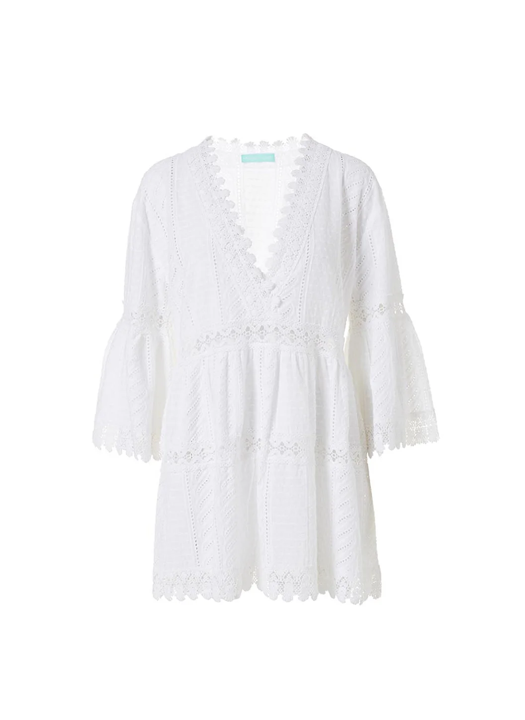 VICTORIA WHITE KAFTAN - 1