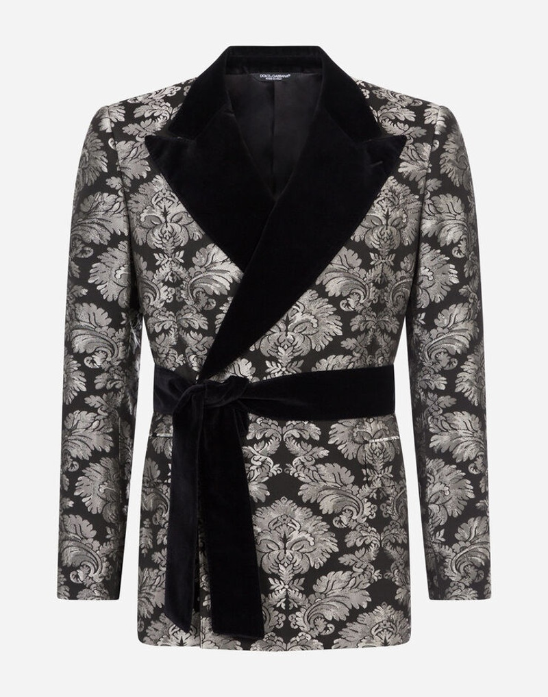 Jacquard Martini-fit tuxedo 재킷 3