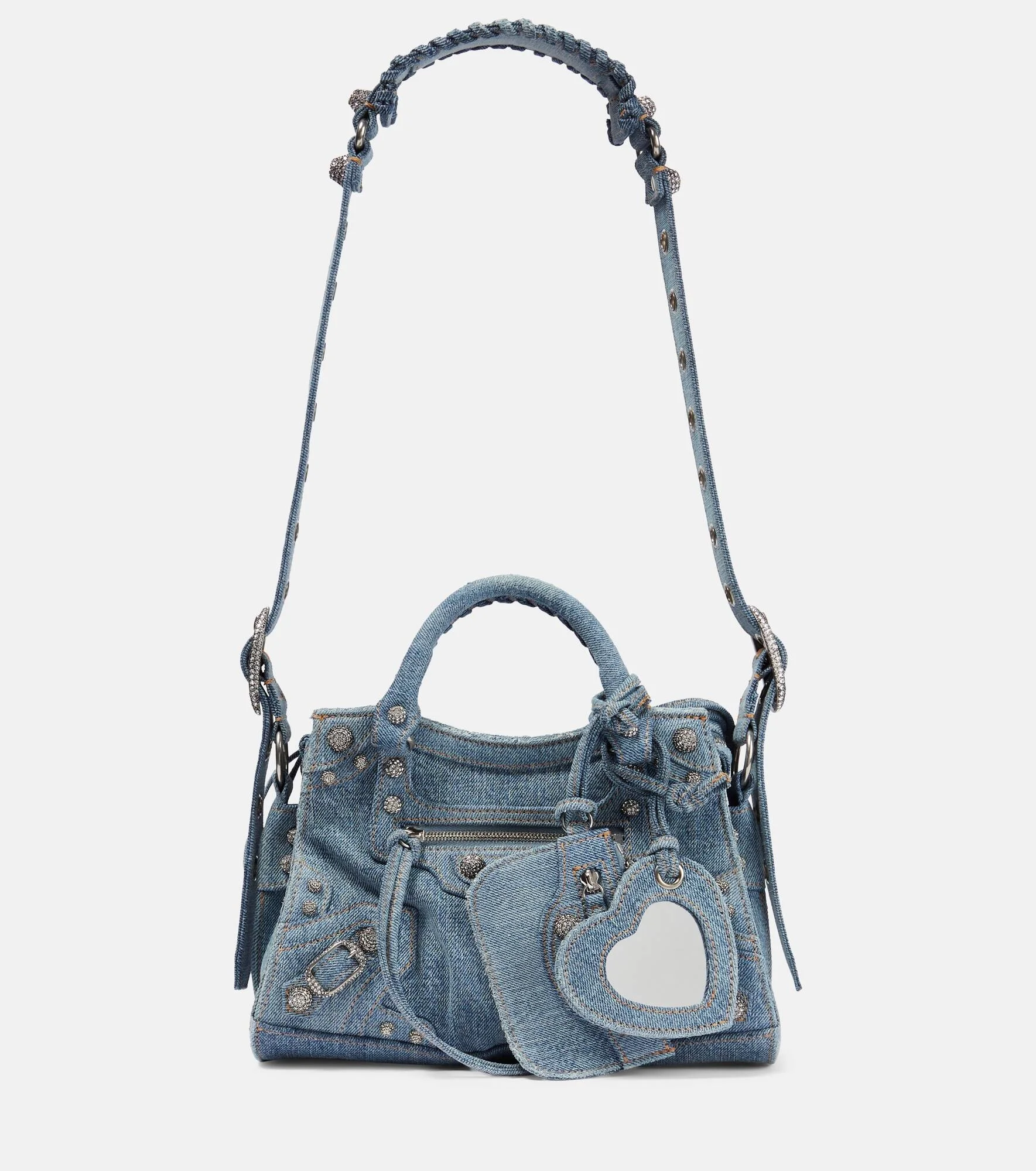Neo Cagole XS denim shoulder bag - 1
