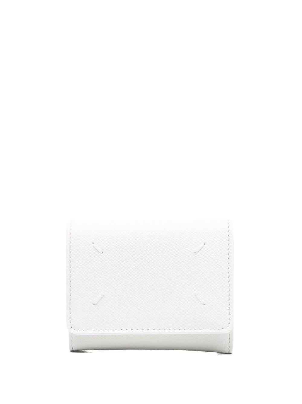 tri-fold leather wallet - 1