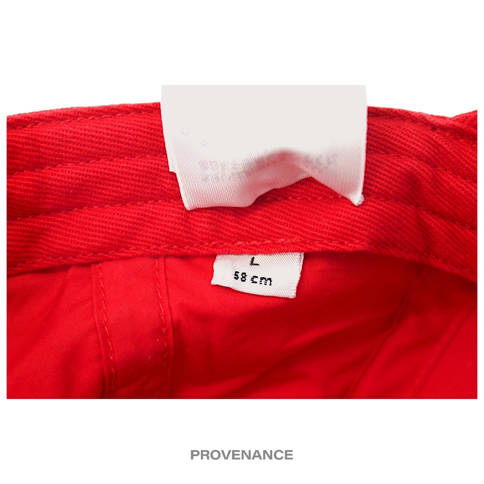 Balenciaga BB Embroidered Logo Cap - Red Black - 10