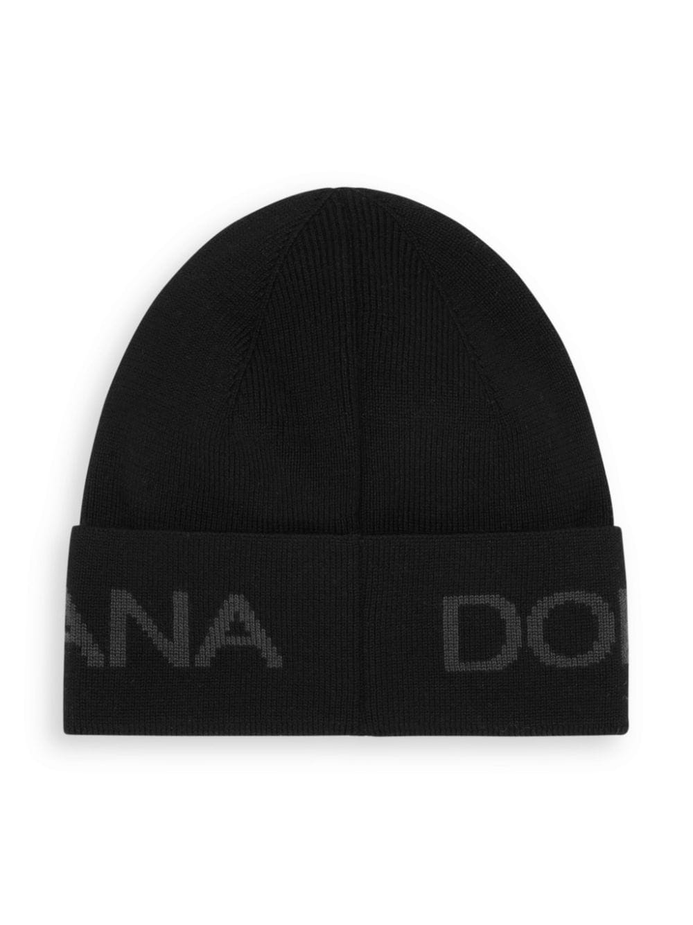 logo-intarsia beanie - 2