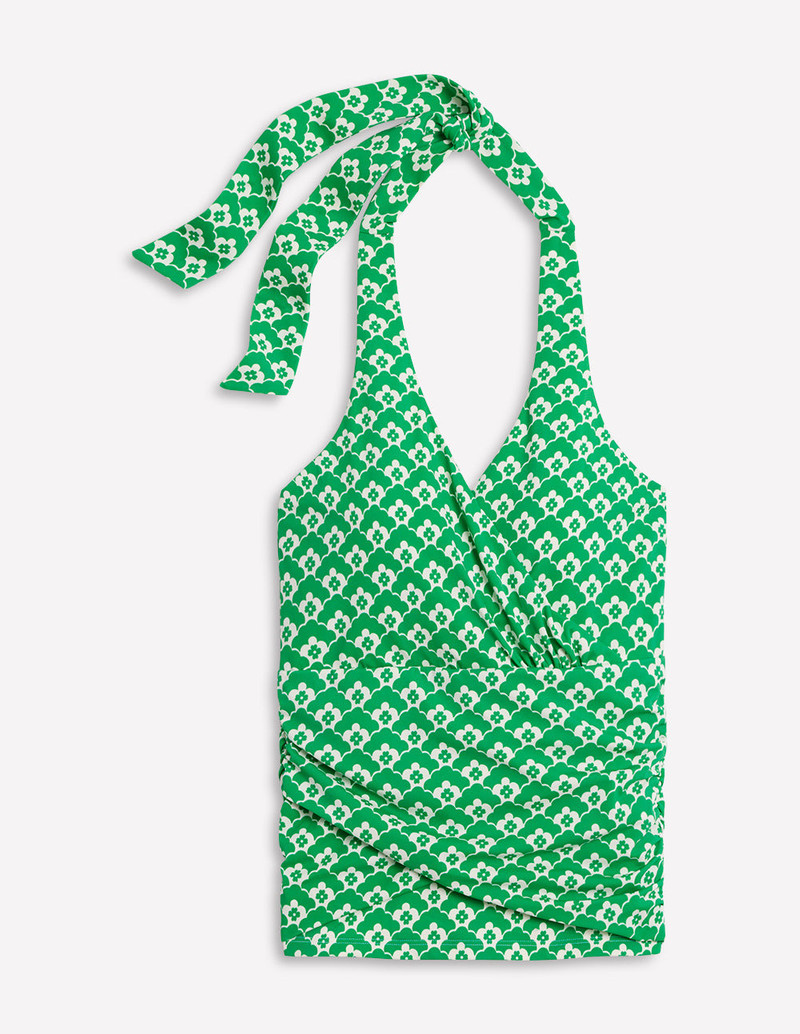 Levanzo Halter Tankini Top-Green Cloud Terrace 6