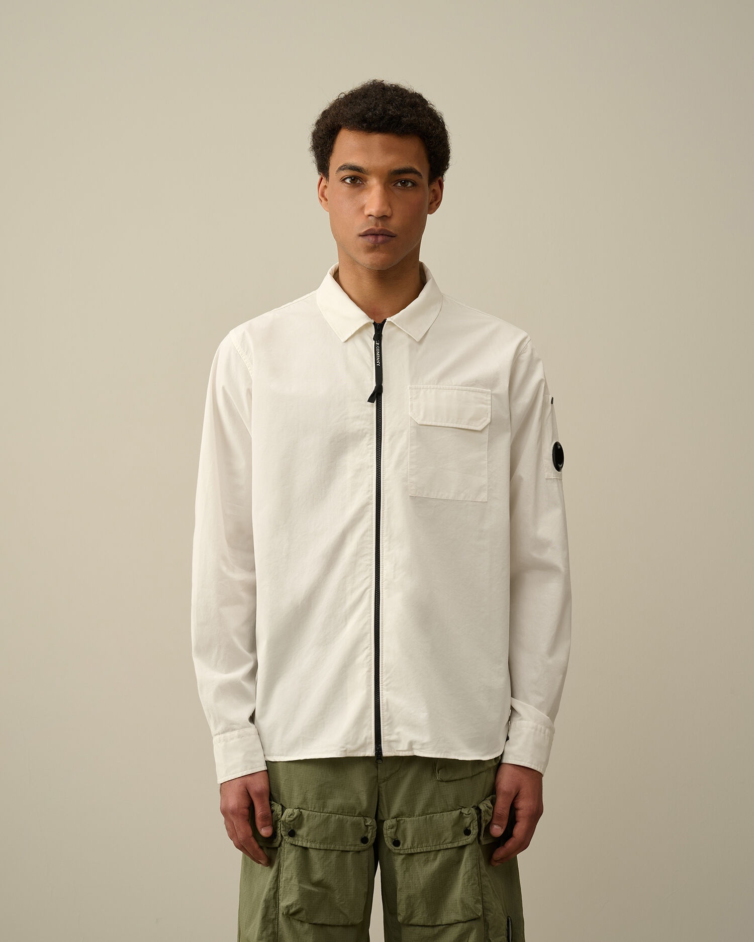 Gabardine Zipped Shirt - 2