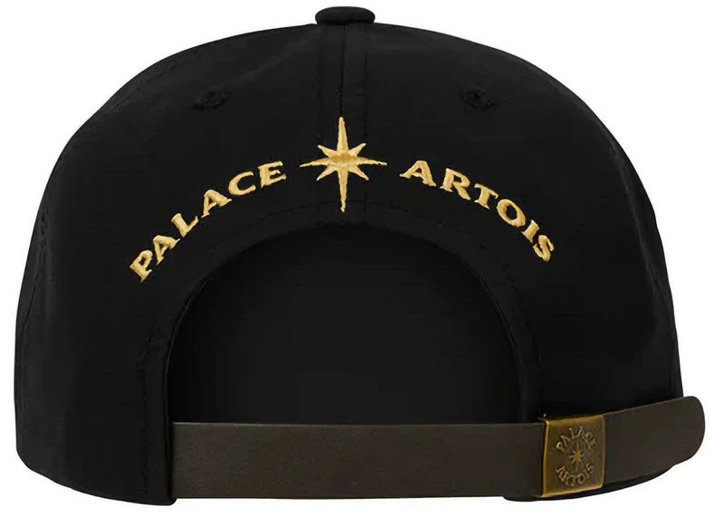 PALACE Palace x Stella Artois 6-Panel (SS24) Black outlook