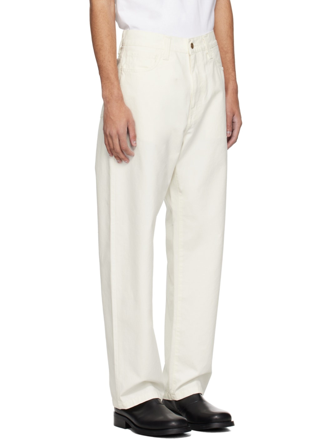 White Landon Trousers - 2