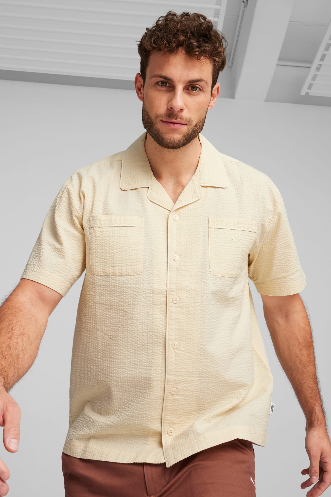 MMQ Men's Seersucker Shirt - 3