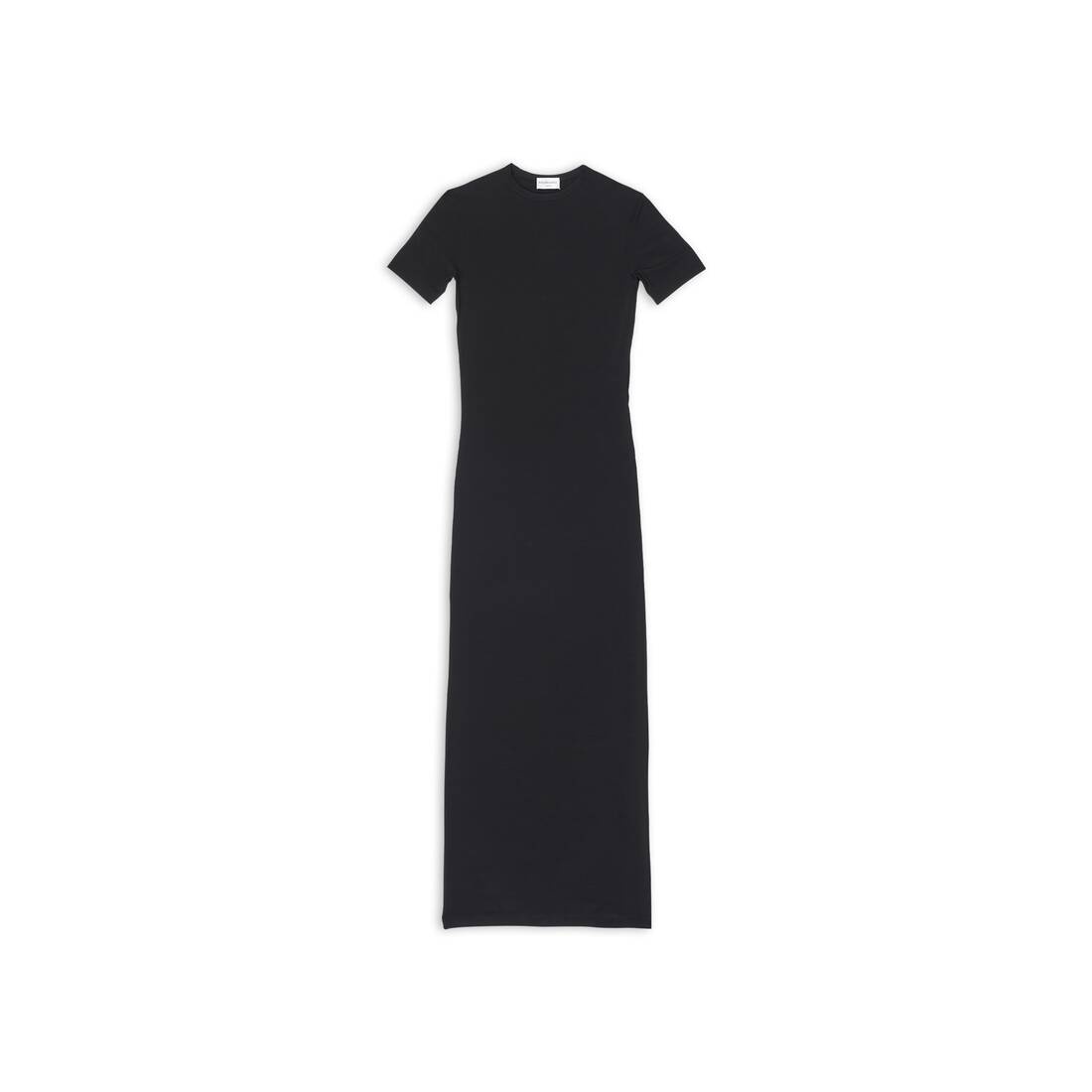 Women's Superlong Stretch Dress in Black - 1