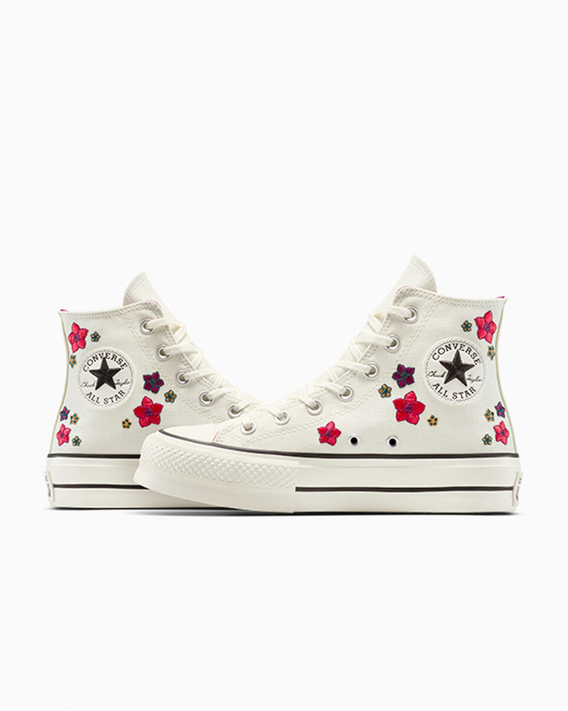 Chuck Taylor All Star Lift Platform Flowers 7