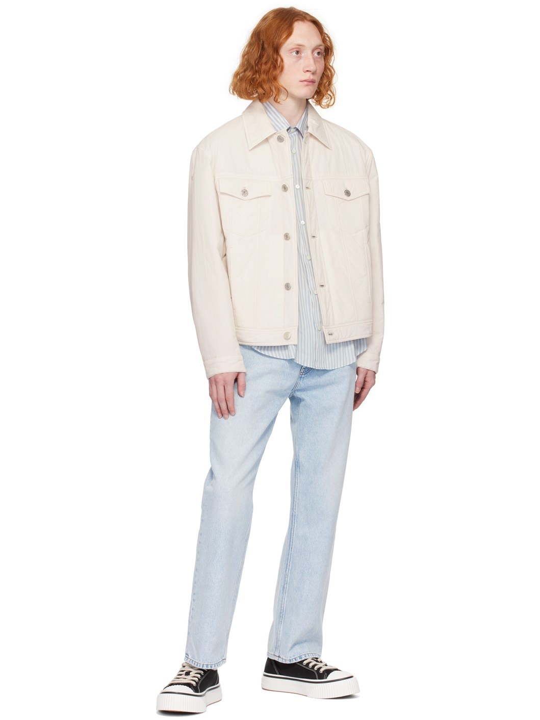 Off-White Padded Trucker Jacket - 4