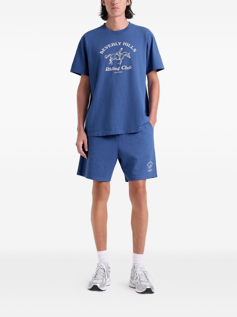 Sporty & Rich BH Riding Club graphic-print T-shirt outlook