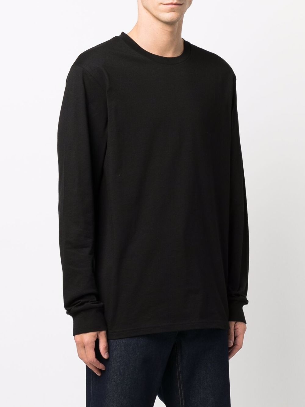 plain black sweatshirt - 3