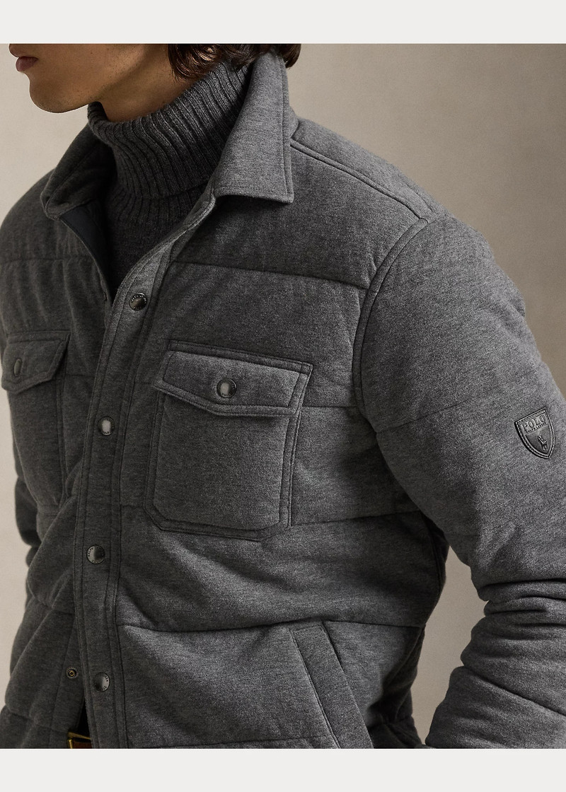 Quilted Jersey Overshirt 5