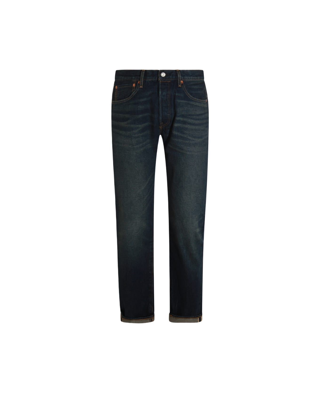 Dark Blue Cotton Denim 501 Jeans - 1