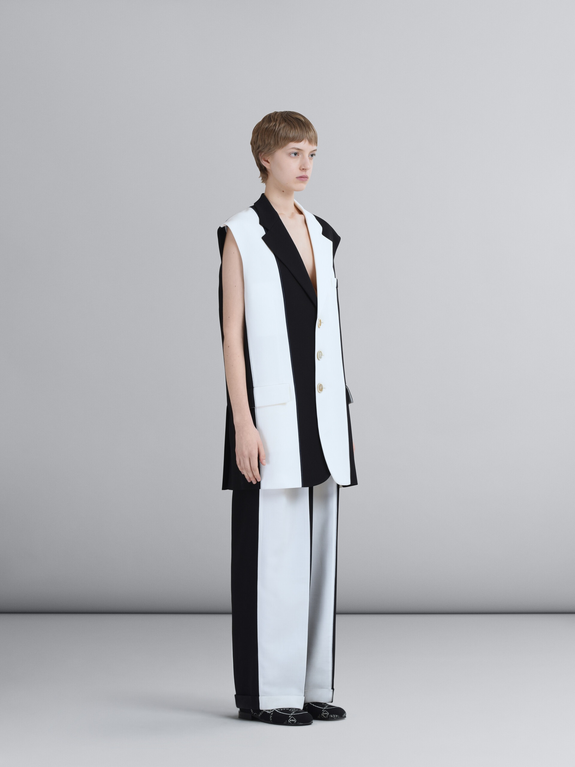 GRAIN DE POUDRE WOOL VEST - 6