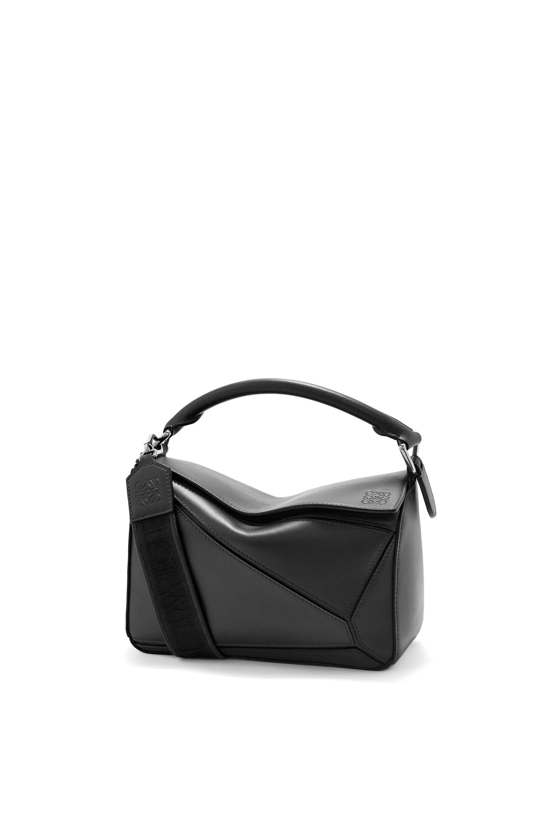 Small Puzzle bag in satin calfskin - 1