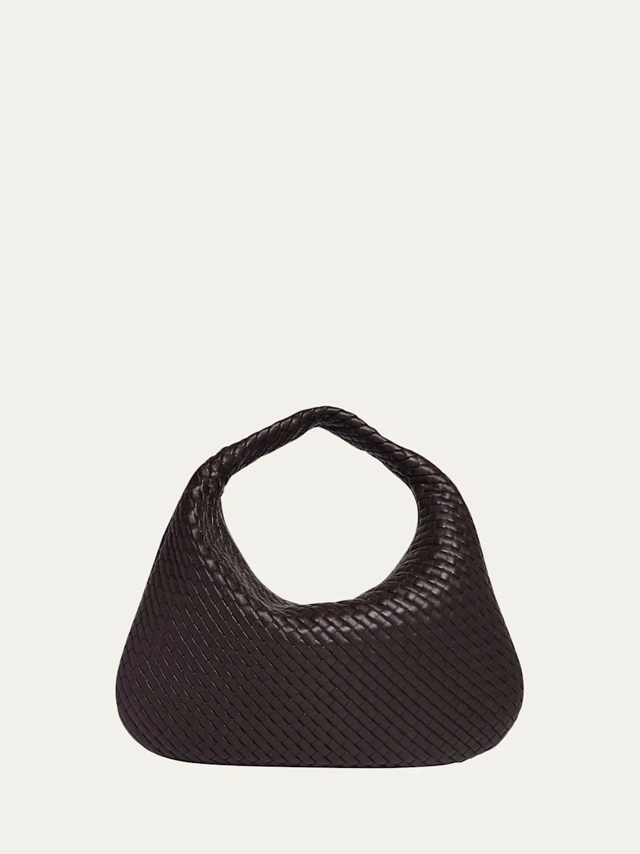 Veneta Maxi Leather Hobo Bag - 1