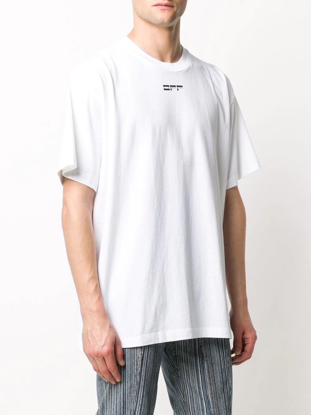 Masked Face logo-print T-shirt - 4