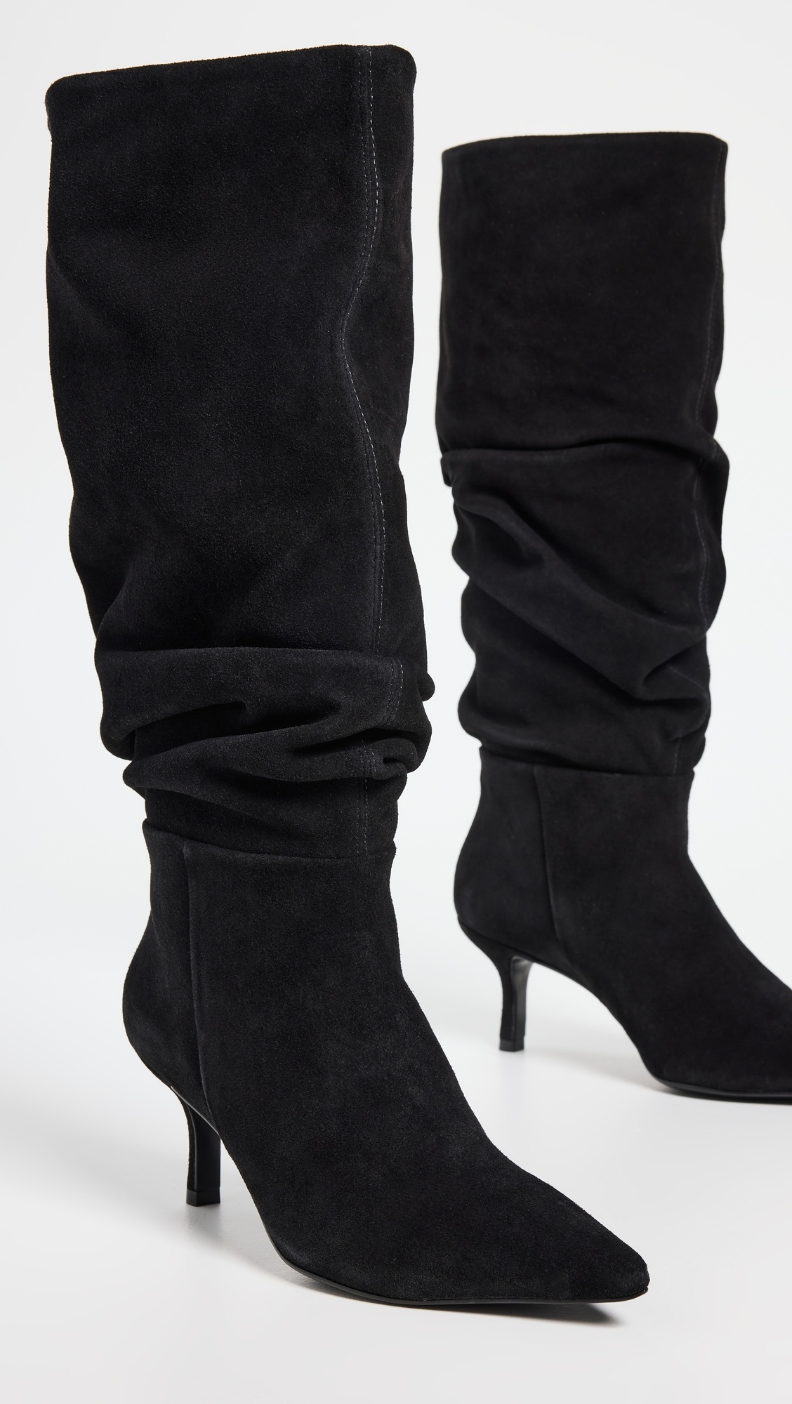 Jordi Suede Slouch Boots - 4