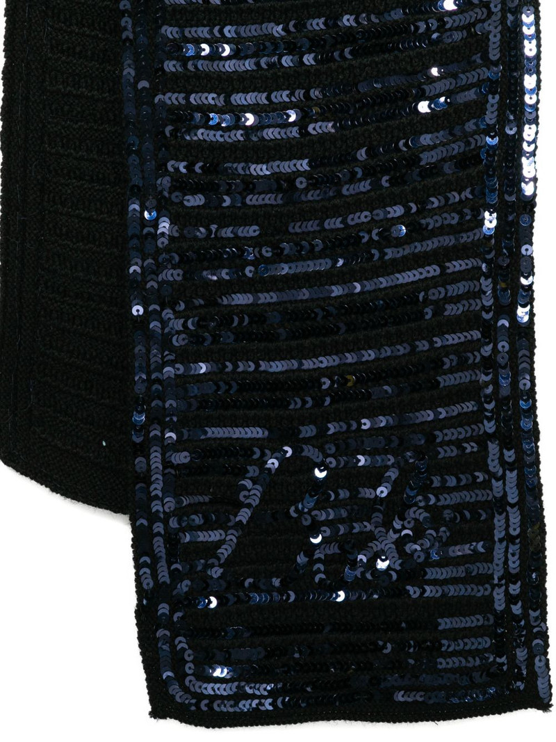 BODE sequin spotlight scarf outlook