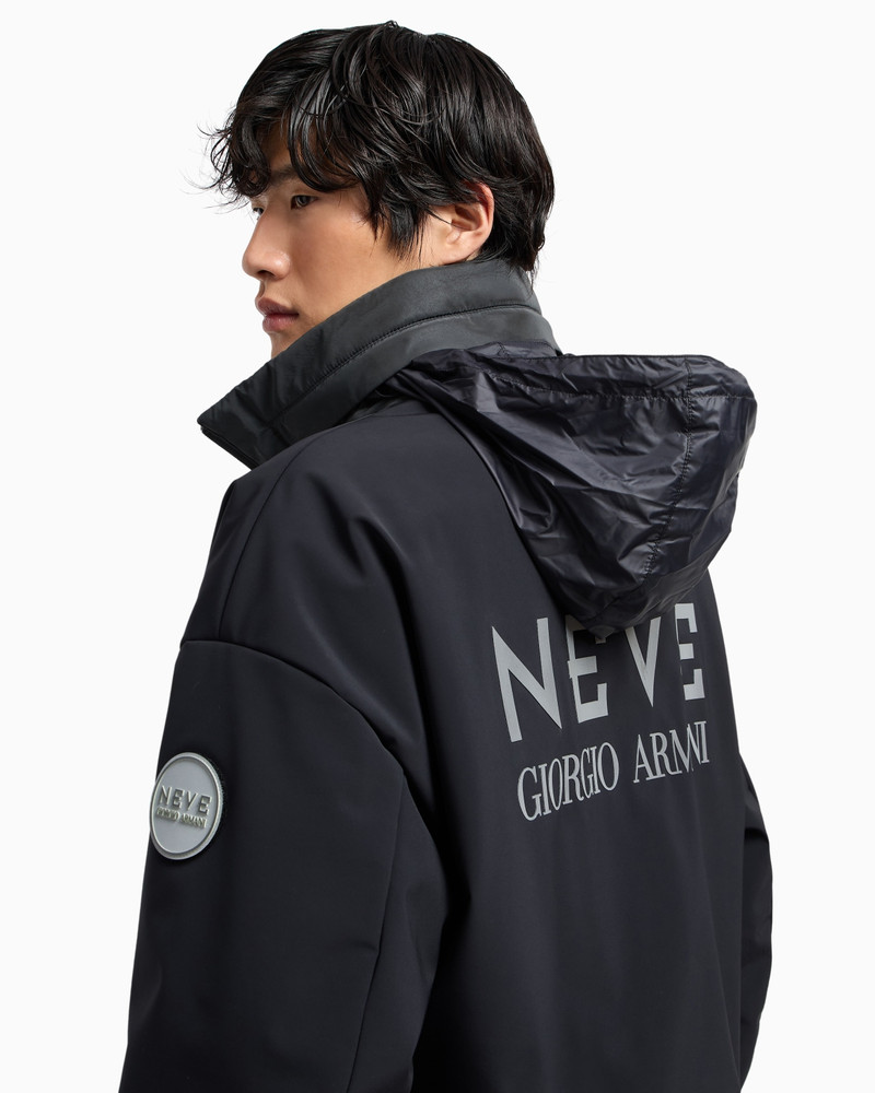 GIORGIO ARMANI NEVE TECHNICAL FABRIC PULL-ON JACKET 5