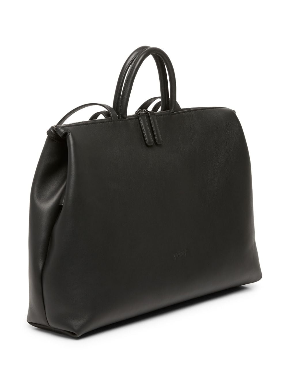 Orizzontale leather shooulder bag - 2