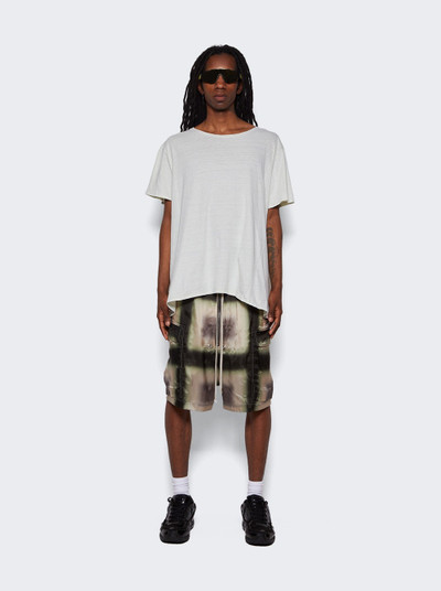 Rick Owens Cargo Bela Shorts Black Plaid outlook