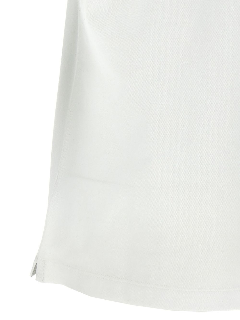 logo-embroidery piqué polo shirt - 4