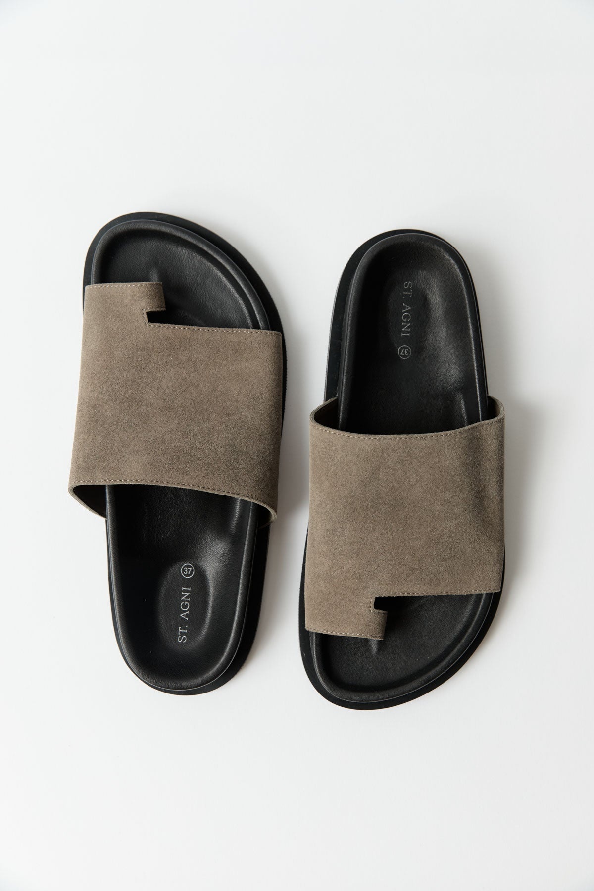 Loe Suede Slide - Kelp - 1