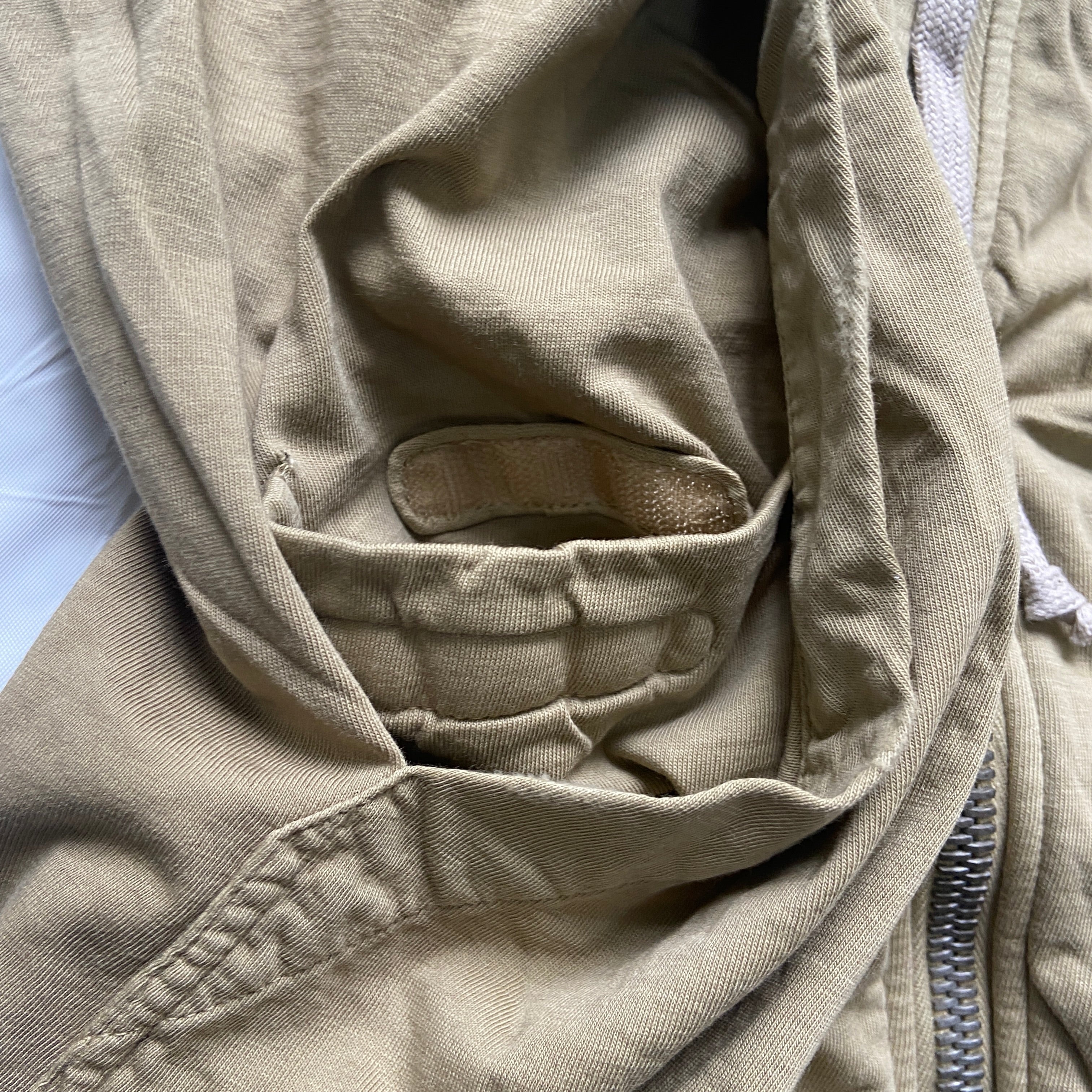 Rick owens drkshdw drawstring parchme hoodie XS - 6