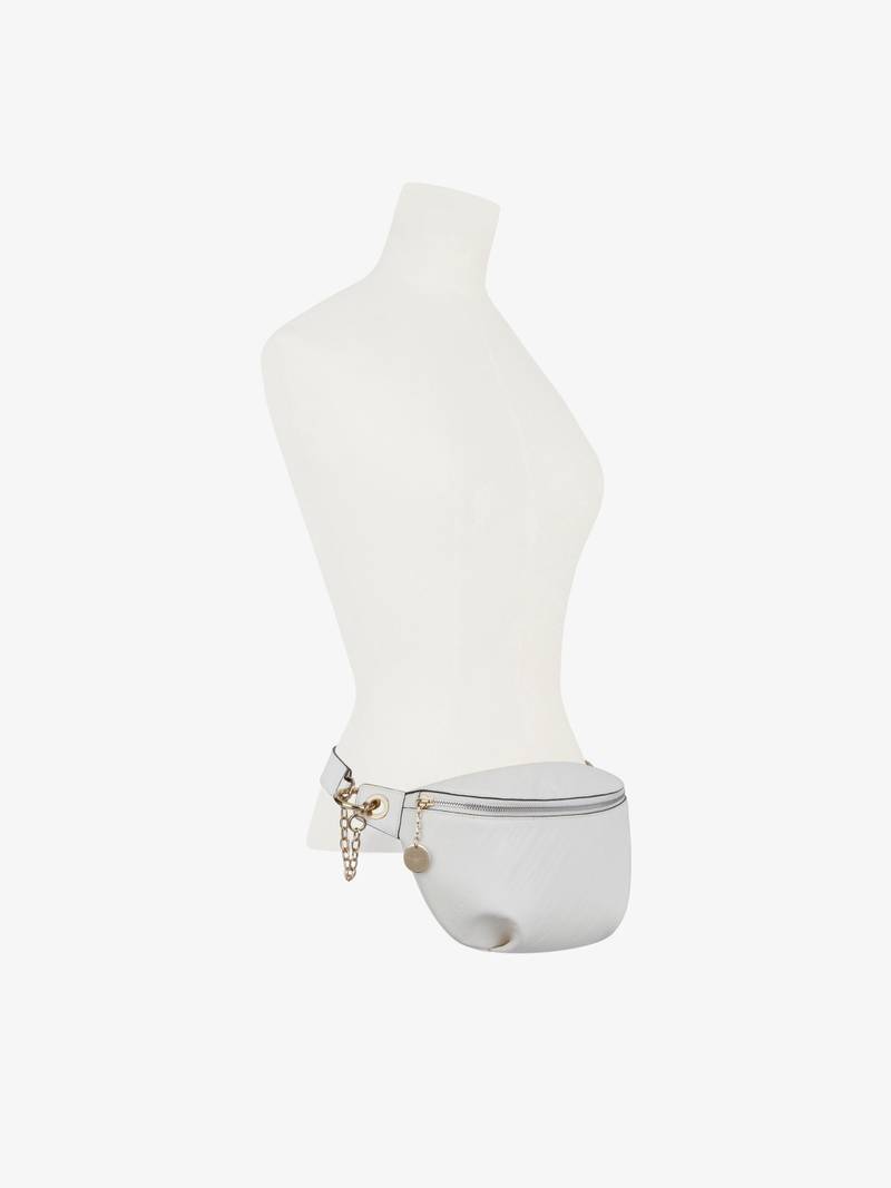 BOND bum bag in GIVENCHY chain embossed leather 1