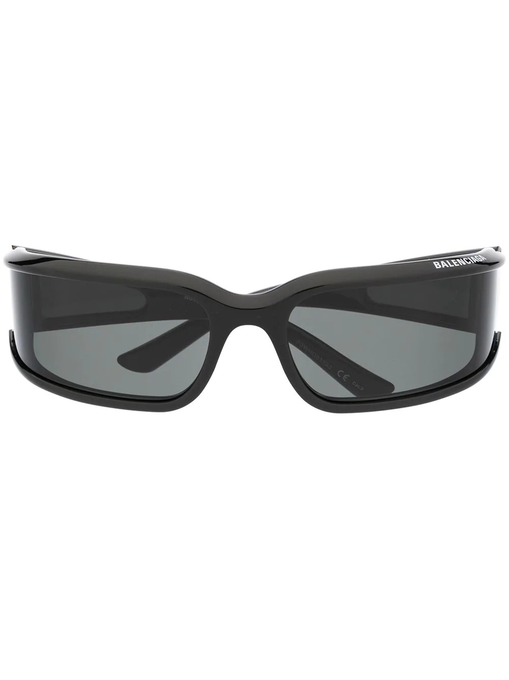 logo square sunglasses - 1