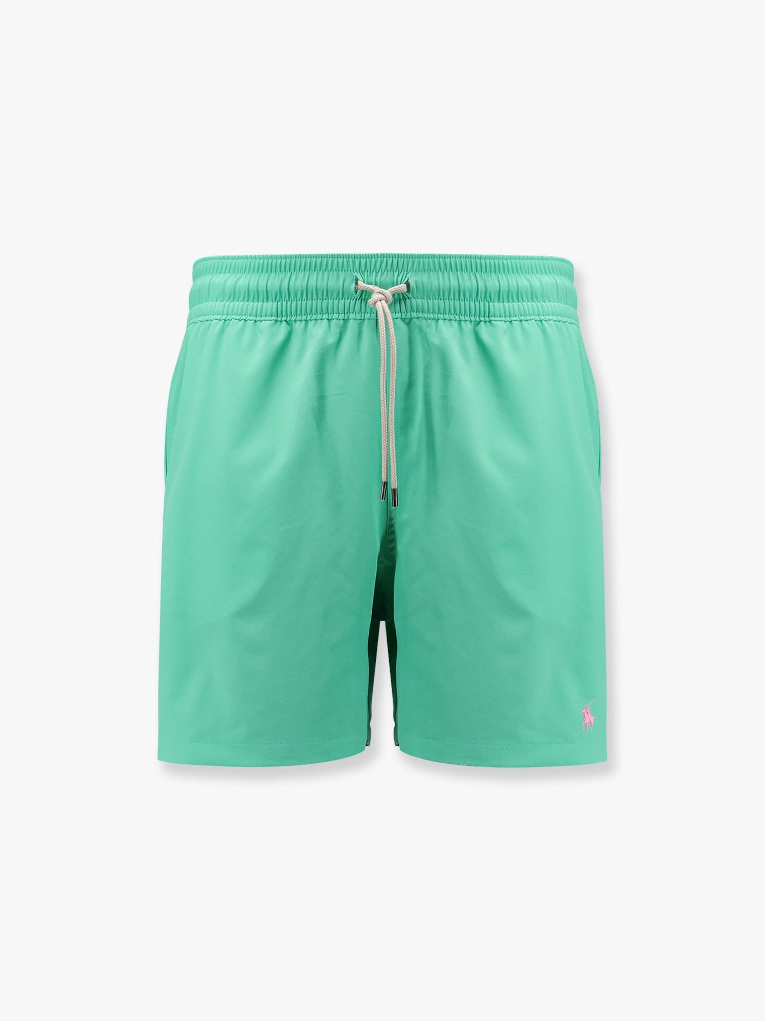 POLO RALPH LAUREN - Polo Ralph Lauren Nylon Swim Trunk With Logo Embroidery - 1