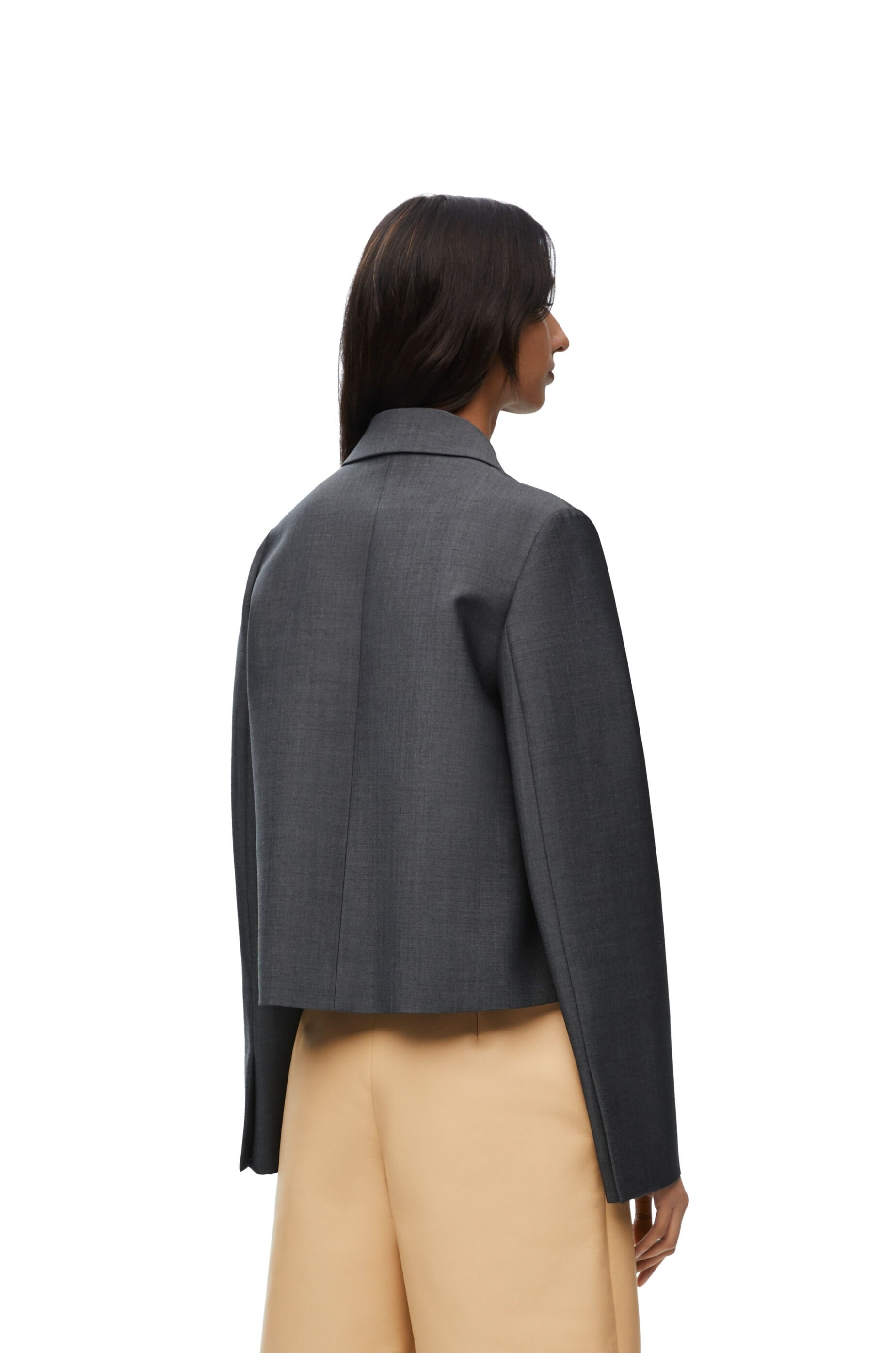 Jacket in mohair and wool - 4