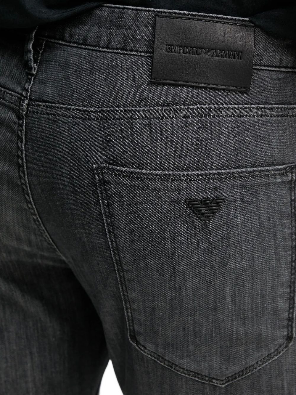 logo-patch jeans - 3