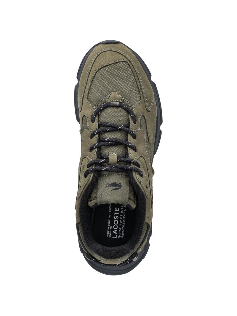 panelled logo-patch sneakers 4