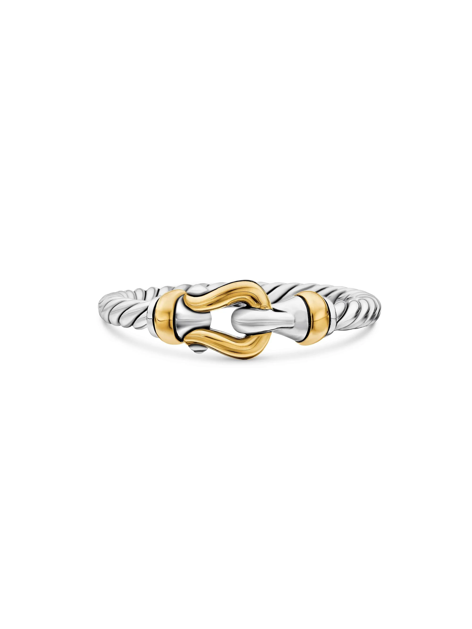 Women's Petite Buckle Ring in Sterling Silver - Multi - 1