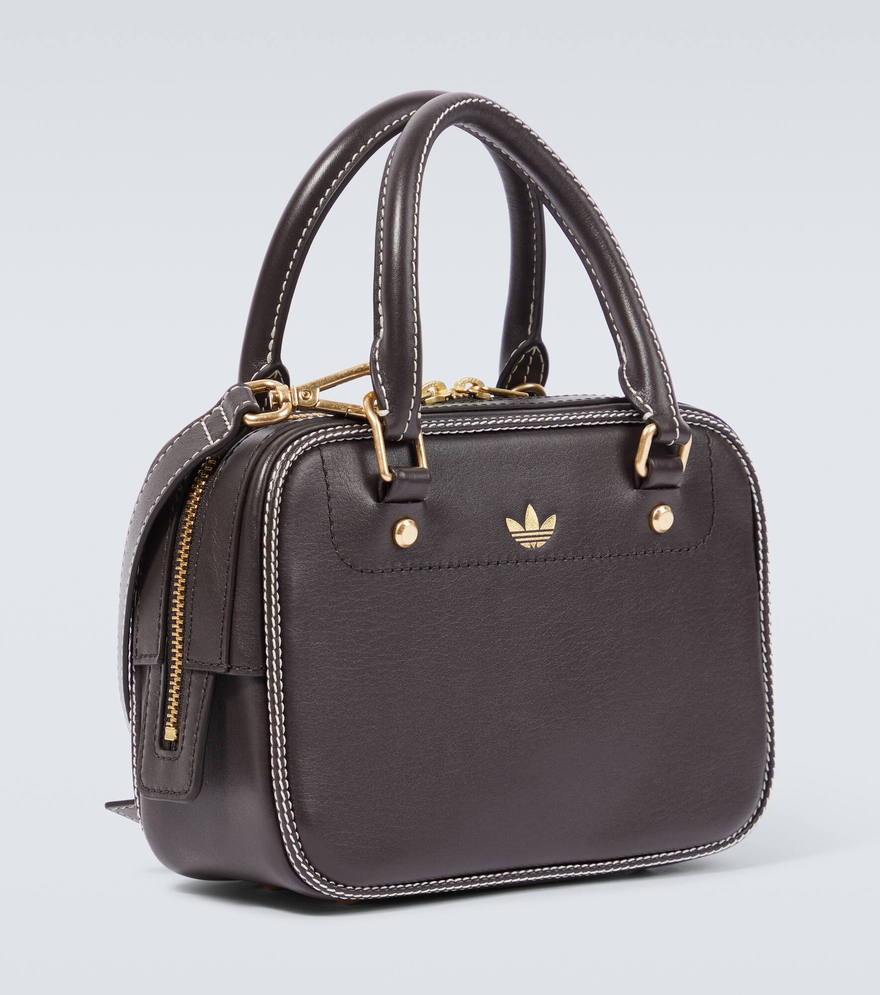 x Wales Bonner Small leather tote bag - 3