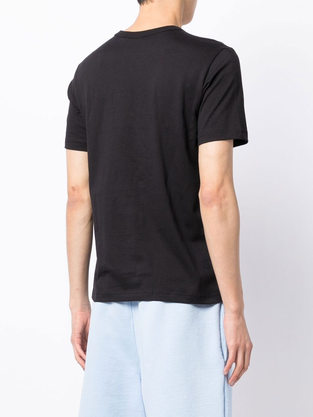Reverse Weave crew-neck T-shirt - 4