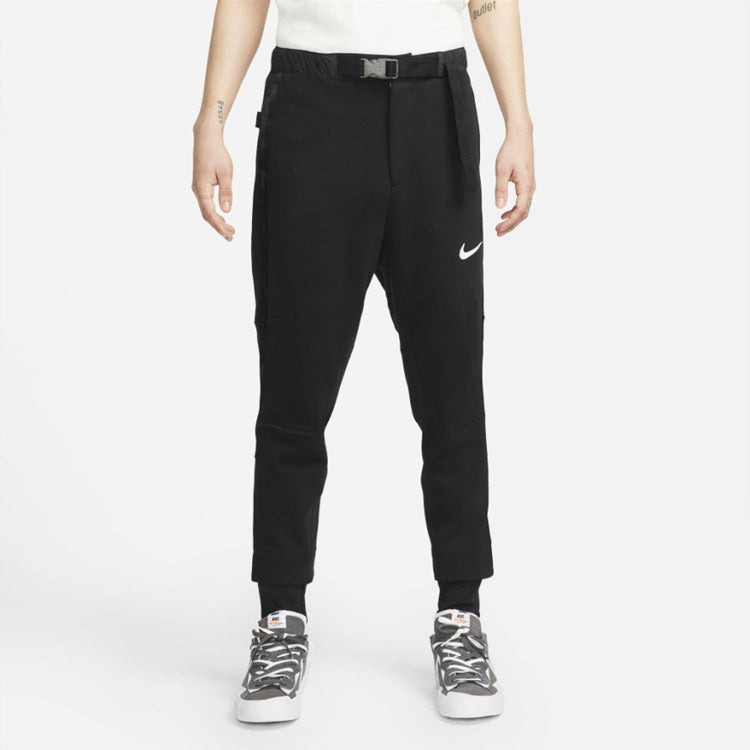 Nike x sacai Sweatpants 'Black' CW2187-010 - 4