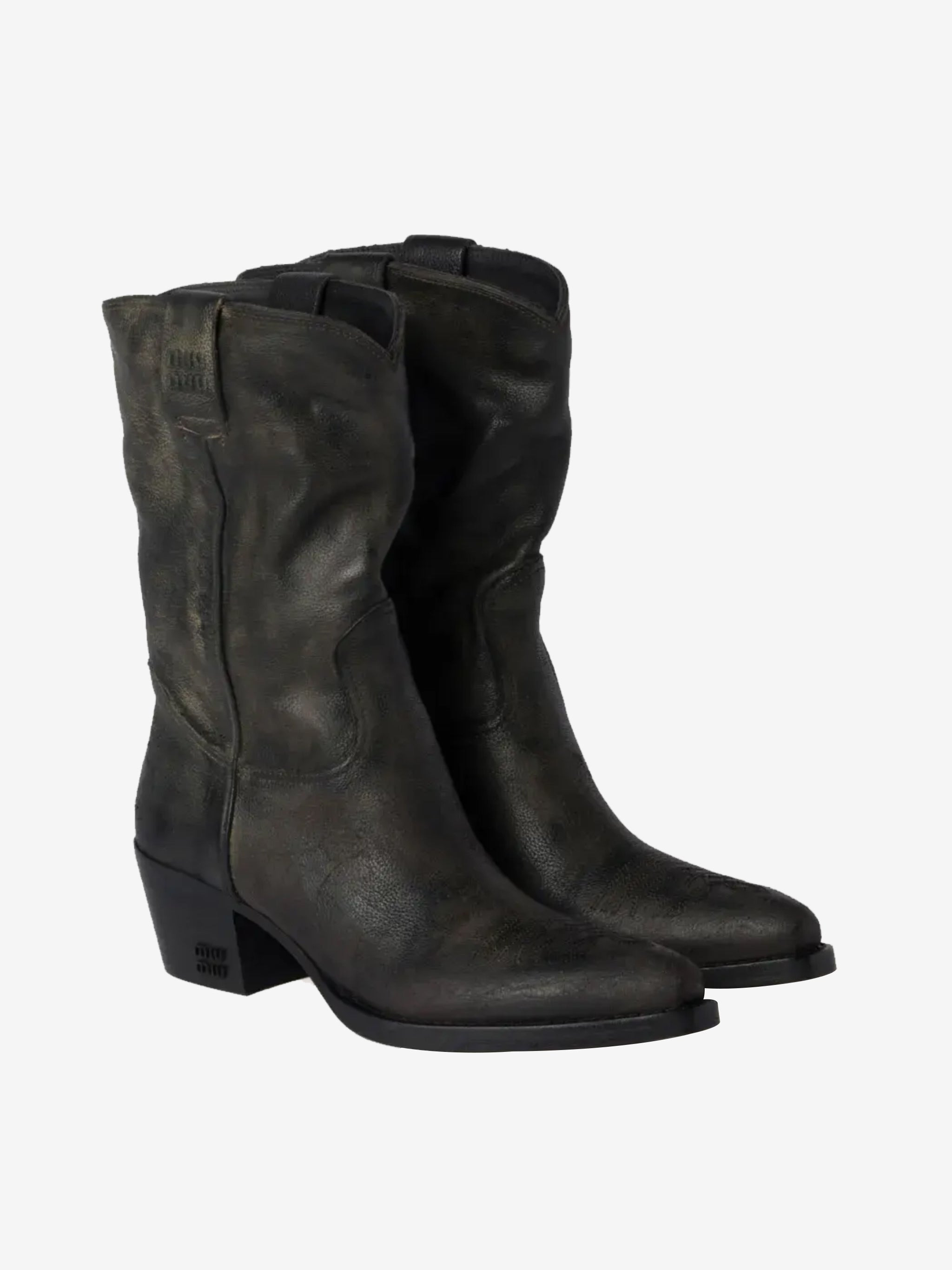 MIU MIU - Women Leather Boots - 2
